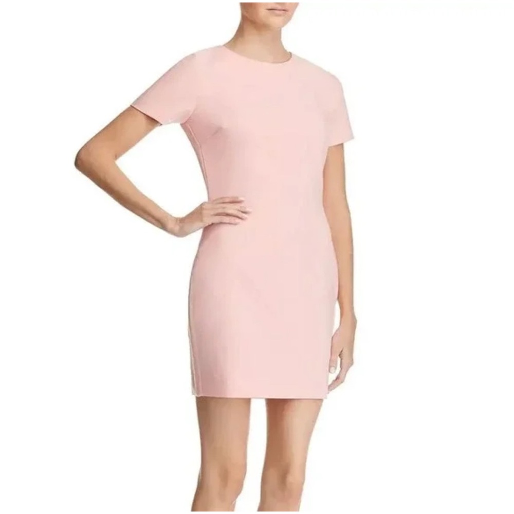 Likely Manhattan Body Con Rose Pink Mini Dress View 4